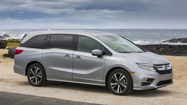 Обои картинки фото honda odyssey  elite 2018, автомобили, honda, 2018, elite, odyssey