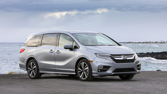 Обои картинки фото honda odyssey elite 2018, автомобили, honda, odyssey, 2018, elite