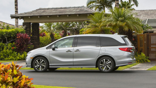 Обои картинки фото honda odyssey elite 2018, автомобили, honda, elite, odyssey, 2018