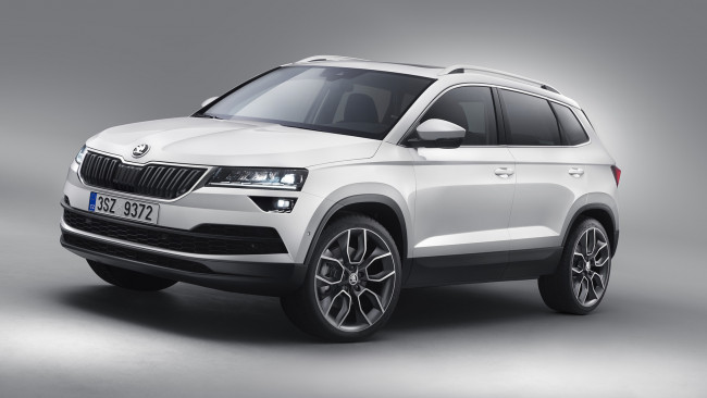 Обои картинки фото skoda karoq 2018, автомобили, skoda, 2018, karoq