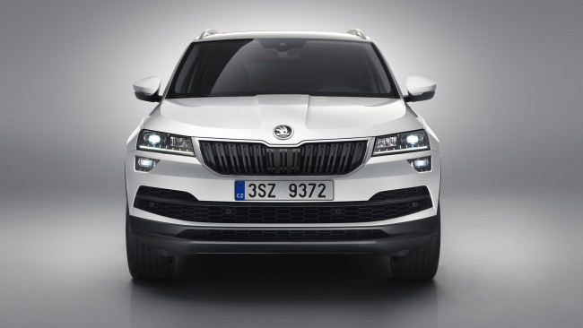 Обои картинки фото skoda karoq 2018, автомобили, skoda, 2018, karoq