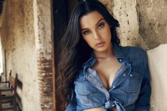 Картинка девушка девушки -unsort+ брюнетки темноволосые модель