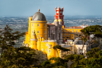 Картинка sintra+mountains +portugal города -+дворцы +замки +крепости простор