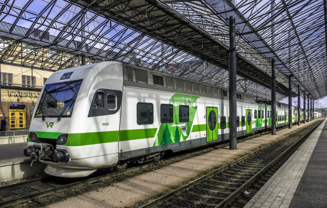 Обои картинки фото техника, трамваи, рельсы, мостовая