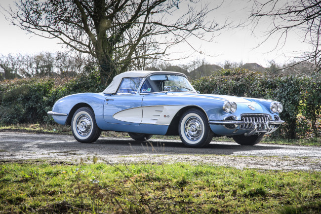 Обои картинки фото автомобили, corvette