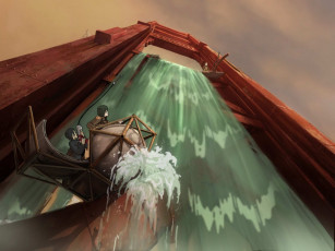 Картинка видео+игры a+new+beginning люди водопад подъем дамба