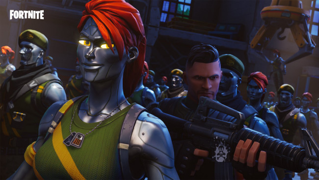 Обои картинки фото видео игры, fortnite