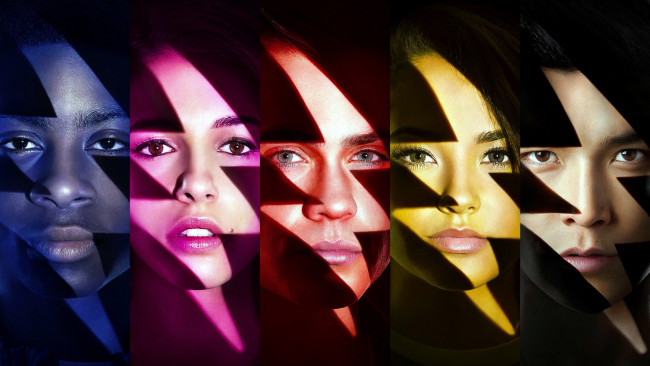 Обои картинки фото кино фильмы, power rangers, коллаж