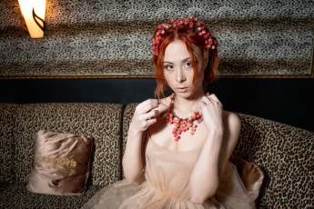 Картинка девушки -+рыжеволосые+и+разноцветные golden girls ночной клуб модель