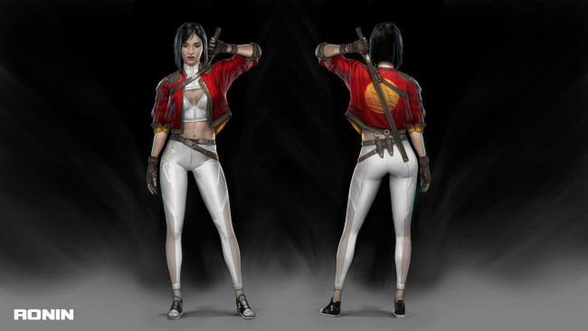 Обои картинки фото видео игры, rogue company, девушка, оружие, ракурсы