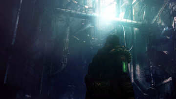 Картинка видео+игры afterfall +insanity человек помещение трубы свет