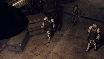 Картинка видео+игры afterfall +insanity люди ящики