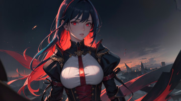 Картинка аниме unknown +другое+ нейросети графика нейроарт ai art нейронные сети рисунки нейро искусство красивая девушка