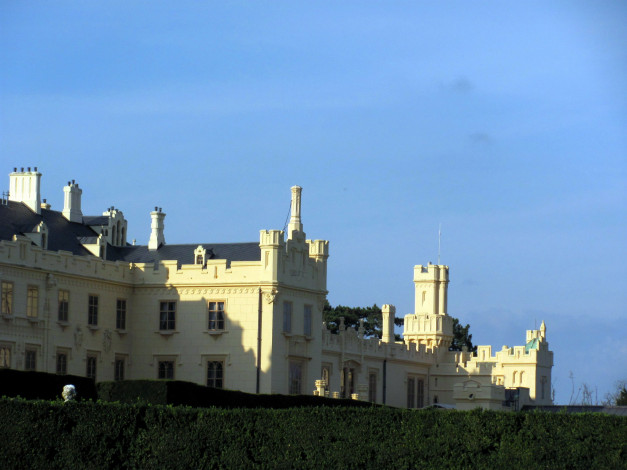 Обои картинки фото lednice castle, города, замок леднице , чехия, lednice, castle