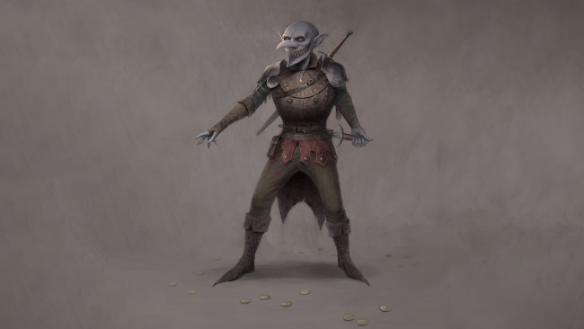 Обои картинки фото фэнтези, существа, гоблин