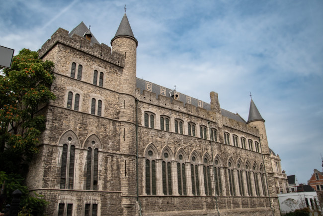 Обои картинки фото города, гент , бельгия, здание