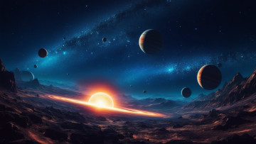 Картинка космос арт stable diffusion модель cyberrealistic xl нейросети графика нейроарт ai art нейронные сети рисунки нейро искусство нейрографика graphics neuroart neural networks drawings neuro neurography created by dave