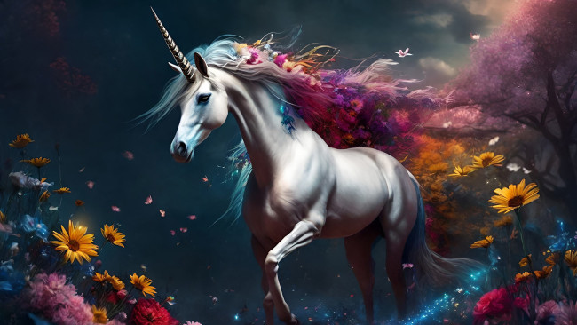 Обои картинки фото фэнтези, единороги, нейросети, графика, нейроарт, ai, art, нейронные, сети, рисунки, нейро, искусство, нейрографика, graphics, neuroart, neural, networks, drawings, neuro, neurography