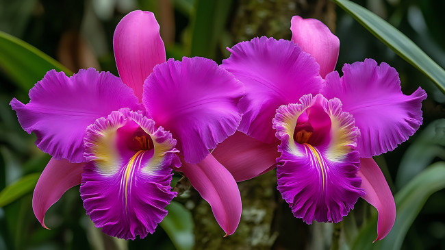 Обои картинки фото 3д графика, цветы , flowers, орхидеи