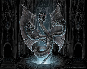 Картинка фэнтези драконы