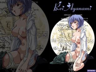 Картинка аниме evangelion