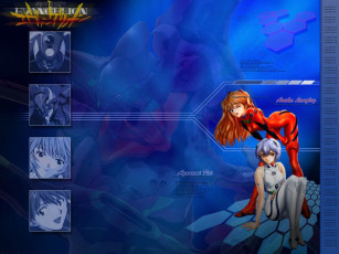 Картинка аниме evangelion