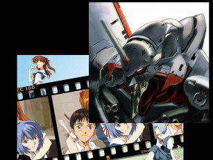 Картинка аниме evangelion