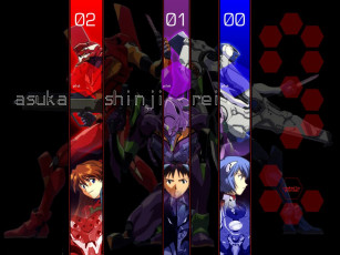Картинка аниме evangelion