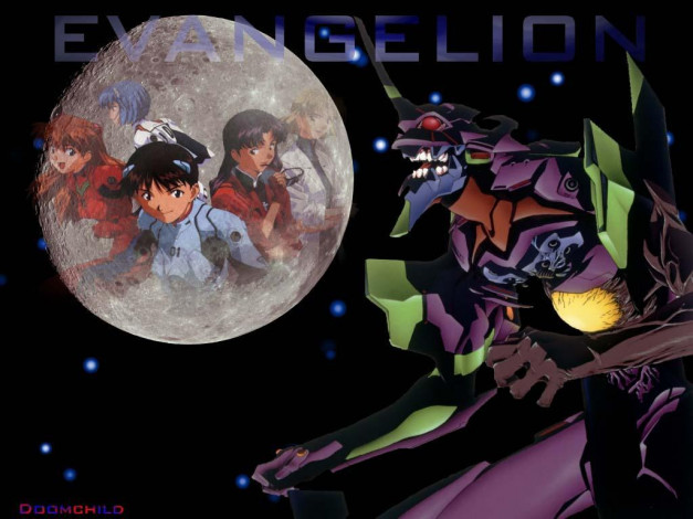 Обои картинки фото аниме, evangelion