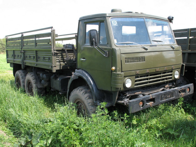 Обои картинки фото автомобили, камаз