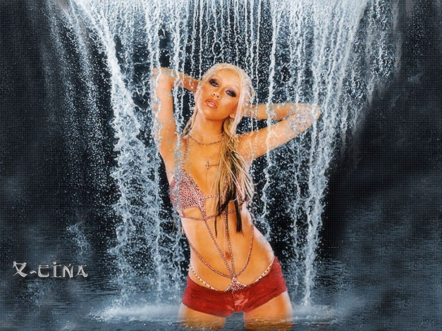 Обои картинки фото christina, aguilera, музыка