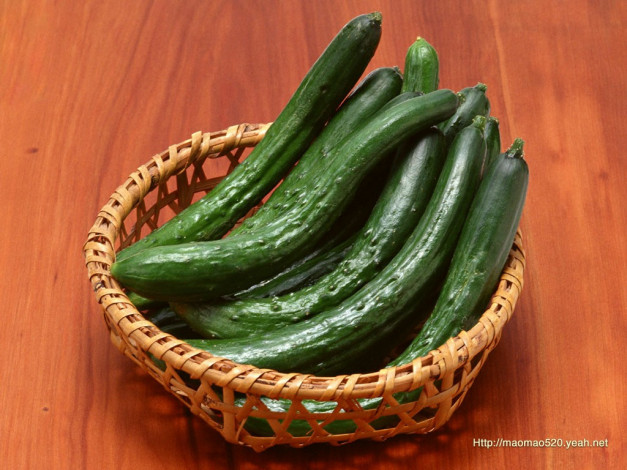 Обои картинки фото еда, огурцы