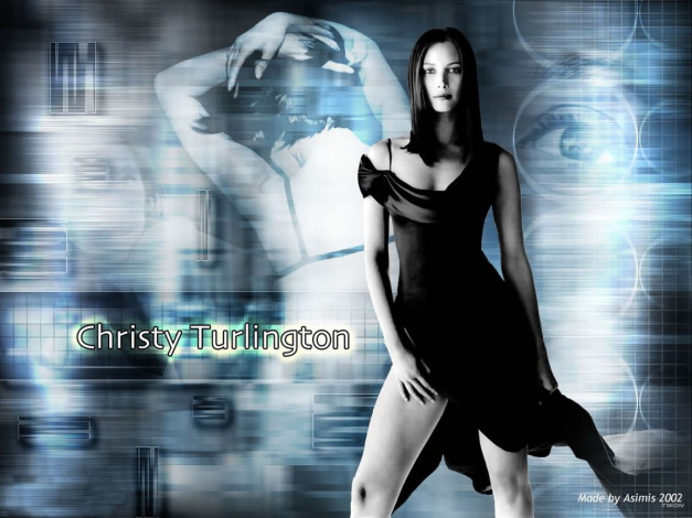 Обои картинки фото Christy Turlington, девушки