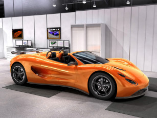 обоя 2008, ronn, motor, scorpion, автомобили, 3д