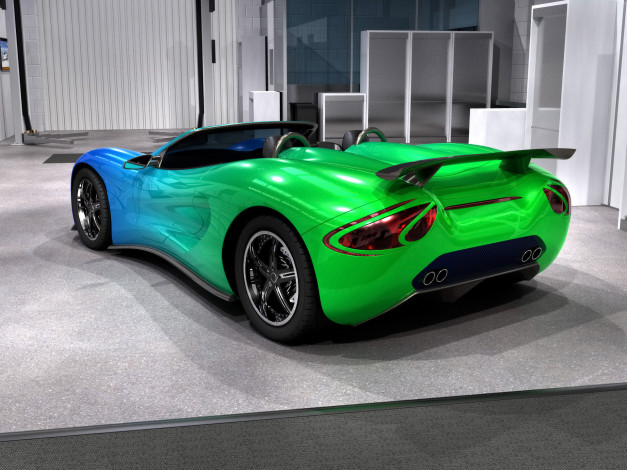 Обои картинки фото 2008, ronn, motor, scorpion, автомобили, 3д