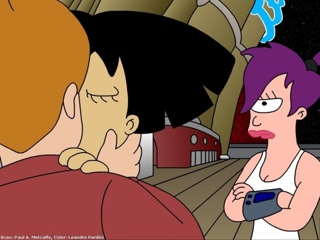 Обои картинки фото мультфильмы, futurama