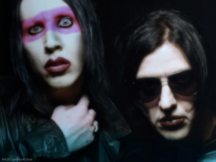 Картинка mr manson&twiggy ramirez музыка marilyn manson