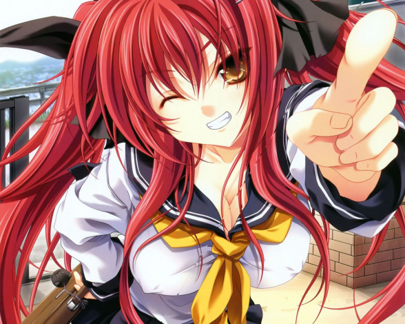 Обои картинки фото miyama, zero, аниме