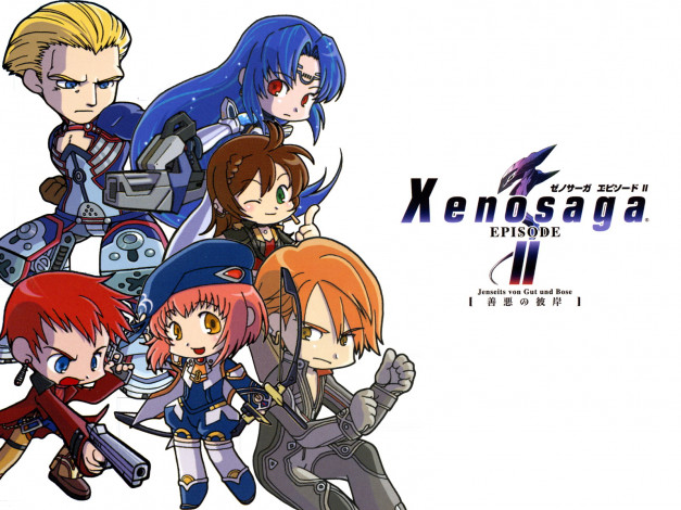Обои картинки фото аниме, xenosaga