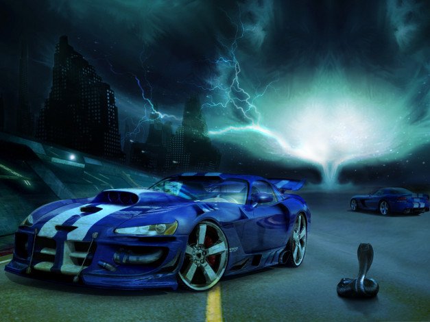 Обои картинки фото автомобили, 3д