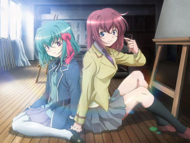 Обои картинки фото mushi, uta, аниме