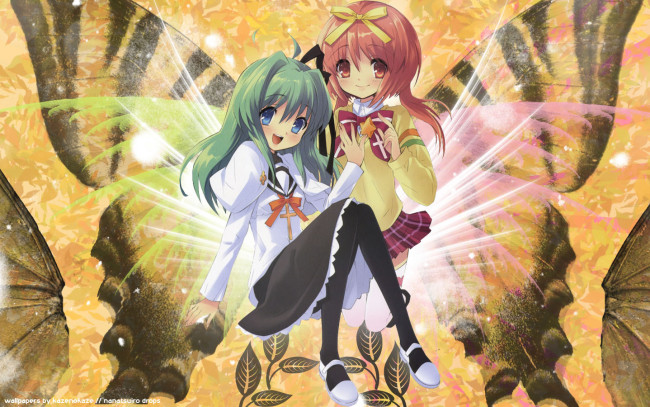 Обои картинки фото аниме, nanatsuiro, drops