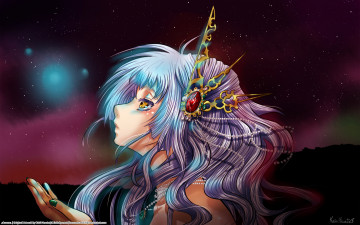 Картинка аниме *unknown другое аврора звезда волосы девушка