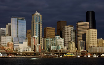 Картинка города сиэтл сша