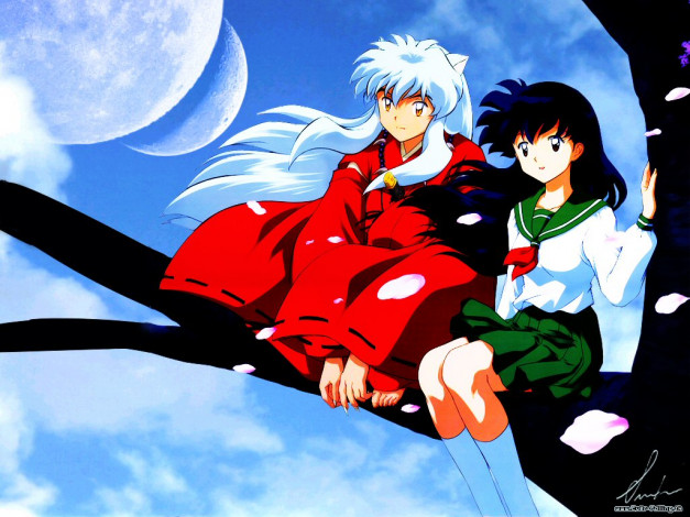 Обои картинки фото аниме, inuyasha