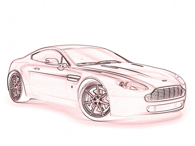 Обои картинки фото рисованные, авто, мото