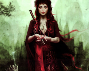 Картинка фэнтези девушки