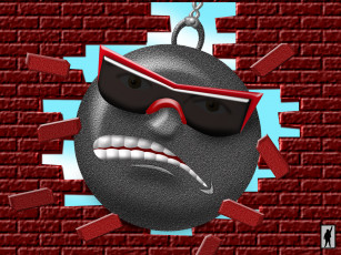 Картинка 3д графика humor юмор