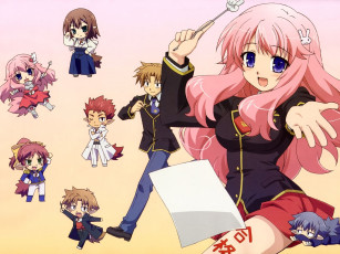 Картинка аниме baka to test shoukanjuu