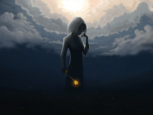 Картинка сумерки рисованные люди фея